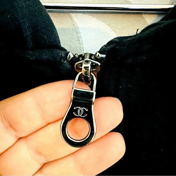 Coco Chanel Made in France Sport Zip Up Hoodie - Picture 6 of 12